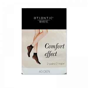 BLT 013 Comfort effect 40 den (BLT 013 Comfort effect носки жен. 40 den NERO (ONESIZE) 2 пары)