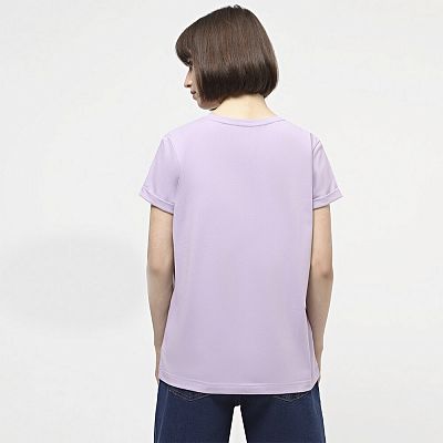 CLV 002/008 (CLV 002/008 Футболка жен. кор. рук. L/лиловий)