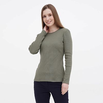 CVS 200/016 (CVS 200/016 Футболка жен. дл. рук. L/хаки)