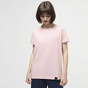 CLV 002/010 (CLV 002/010 Футболка жен. кор. рук. S/корал.)