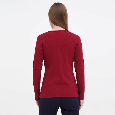 CVS 200/019 (CVS 200/019 Футболка жен. дл. рук. S/бордо)