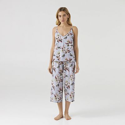 LPK 4089/02/01 (LPK 4089/02/01 Комплект дом. жін. (майка тон. брет.+бріджи) S/блакитний)