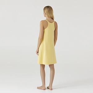 LDK 112/28/02 (LDK 112/28/02 Сорочка дом. тонк. брет. S/жовтий)