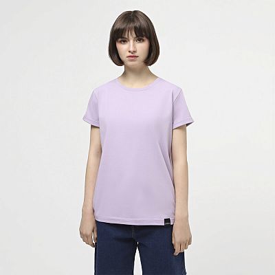 CLV 002/008 (CLV 002/008 Футболка жен. кор. рук. S/лиловий)
