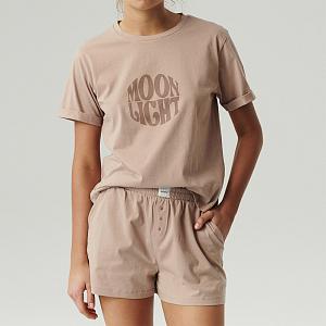 NLP 487 (NLP 487 Комплект дом. жін. (фут + шорти) M/BRZ)