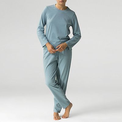 NLP 483 (NLP 483 Комплект дом. жін. ( футб. дов. рук. + брюки) S/KAN)