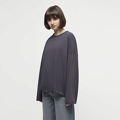 CLO 001/003 (CLO 001/003 Лонгслив OVERSIZE графит)