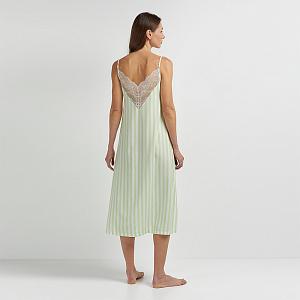 LDB 128/01/03 (LDB 128/01/03 Сорочка дом. тонк. брет. S/крем.)