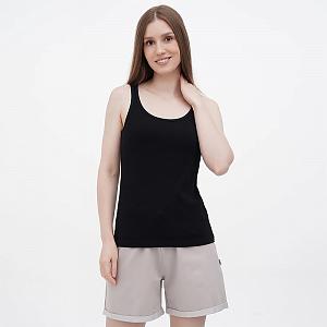 CLV 300/04 (CLV 300/04 Майка жін. шир. брет. L/чорний)