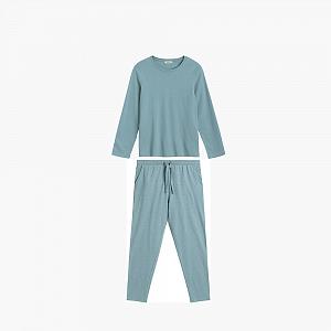 NLP 483 (NLP 483 Комплект дом. жін. ( футб. дов. рук. + брюки) S/KAN)