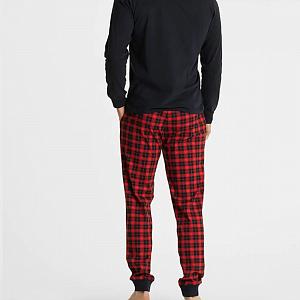 NMP 361_09 (NMP 361_09 Комплект дом. чол. (футб. дов. рук.+брюки) M/GRA)