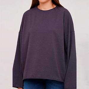 CLO 001/003 (CLO 001/003 Лонгслив OVERSIZE графит)