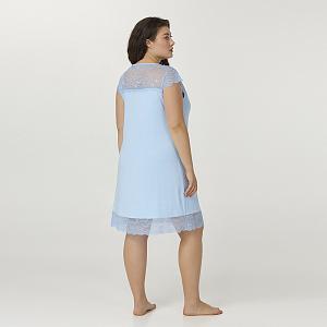 LDM 103/23/01 (LDM 103/23/01 Сорочка дом. корот. рук. S/блакит.)