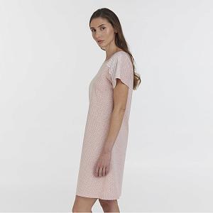 LDK 120/23/01 (LDK 120/23/01 Сорочка дом. корот. рук. XXL/рожевий)