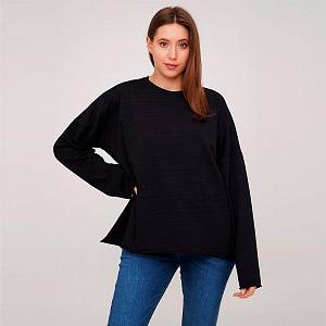 CLO 001/004 (CLO 001/004 Лонгслив OVERSIZE черный)