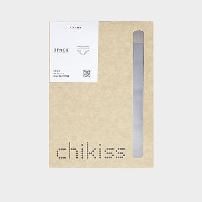 3CMP 003/01 (3CMP 003/01 Труси чол. L/чор/графіт/зел)