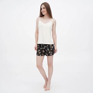 CPL 004/03 (CPL 004/03 Комплект дом. жін. (тонк. брет.+шорти) L/чорний)