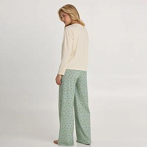 LPK 0880/13/01 (LPK 0880/13/01 Комплект дом. жін. (футб. дов. рук.+брюки) M/екрі)