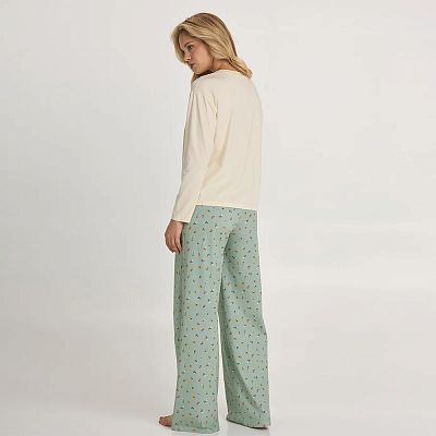 LPK 0880/13/01 (LPK 0880/13/01 Комплект дом. жін. (футб. дов. рук.+брюки) M/екрі)