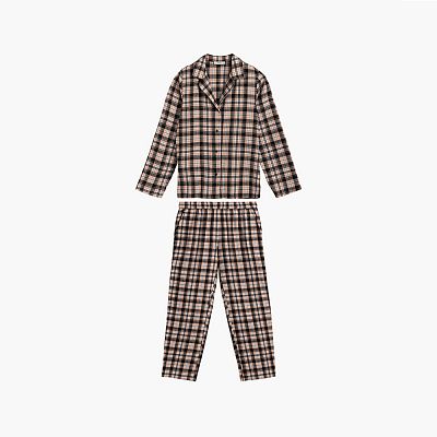 NLP 486 (NLP 486 Комплект дом. жін. ( футб. дов. рук. + брюки) XL/CZA/BEZ)