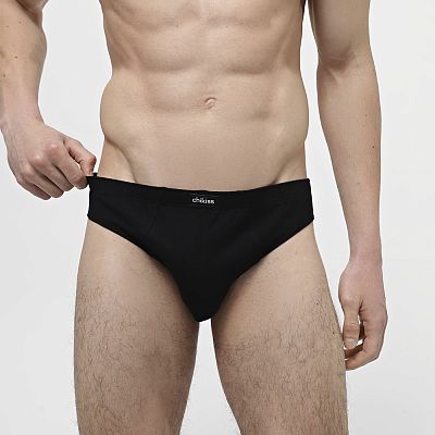 3CMP 002/01 (3CMP 002/01 Труси чол. L/чор/графіт/зел)