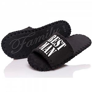 Best Man открытые (Best Man открытые Тапки дом. муж. 40/41/черн.)