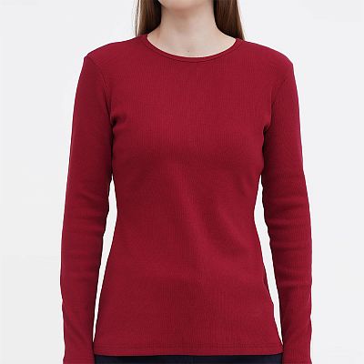 CVS 200/019 (CVS 200/019 Футболка жен. дл. рук. S/бордо)