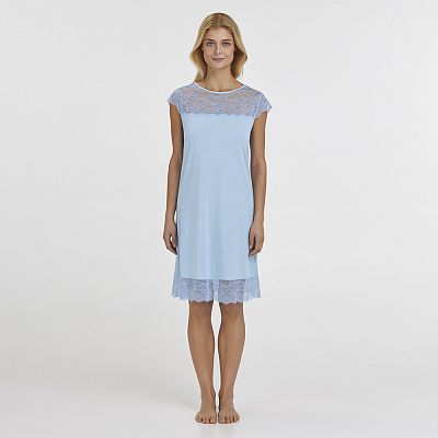 LDM 103/23/01 (LDM 103/23/01 Сорочка дом. корот. рук. S/блакит.)