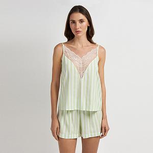 LPB 4772/10/01 (LPB 4772/10/01 Комплект дом. жін. (майка тонк. брет.+шорти) S/крем.)