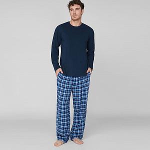 MH528-01 (MH528-01 Комплект дом. чол. (футб. дов. рук.+брюки) XL/GRA)