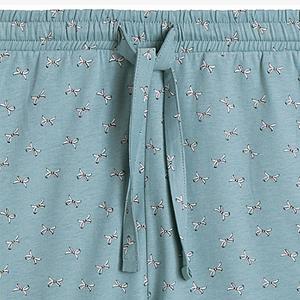 NLP 483 (NLP 483 Комплект дом. жін. ( футб. дов. рук. + брюки) S/KAN)