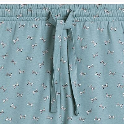 NLP 483 (NLP 483 Комплект дом. жін. ( футб. дов. рук. + брюки) S/KAN)