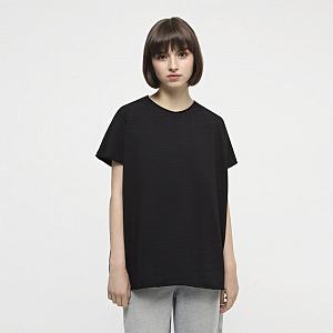 CLO 101/004 (CLO 101/004 Футболка жін. OVERSIZE чорний)