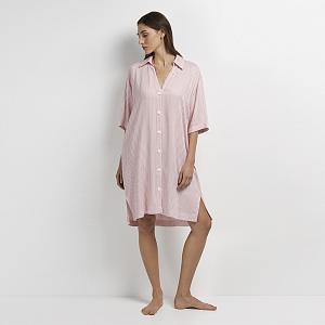 LDB 126/19/01 (LDB 126/19/01 Сорочка дом. корот. рук. S/рожевий)