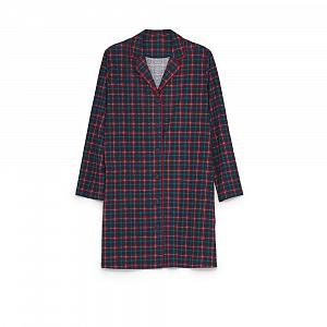 LDK 126/12/01 (LDK 126/12/01 Сорочка дом. жін. довг. рук.  M/син.)