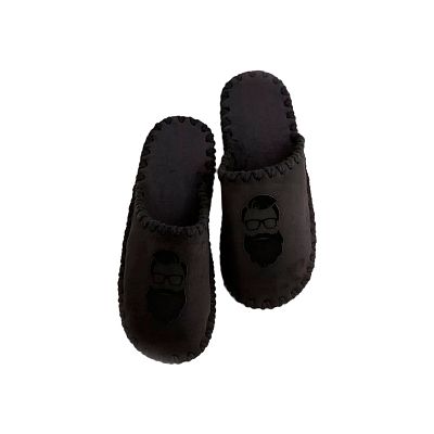 Бородач закрытые 2 (Бородач закрытые 2 Тапки дом. муж. 40/41/чёрн.)