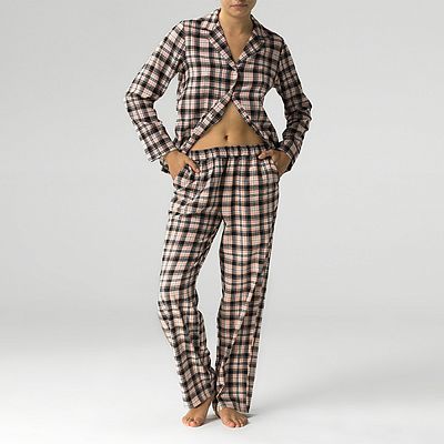 NLP 486 (NLP 486 Комплект дом. жін. ( футб. дов. рук. + брюки) XL/CZA/BEZ)