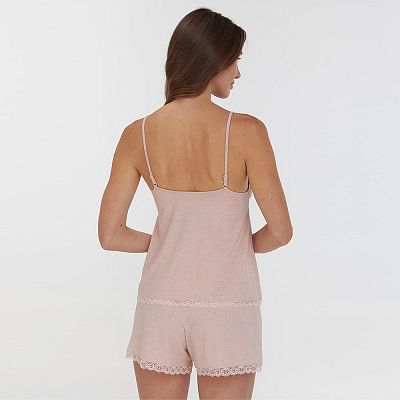 LPK 4370/03/01 (LPK 4370/03/01 Комплект дом. жін. (майка тонк. брет.+шорти) S/рожевий)