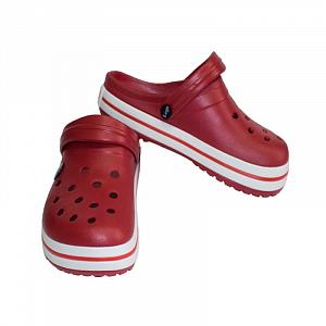 L0008 RAINBOW (L0008 RAINBOW Сланцы пляж. жен. крас./бел. 41)