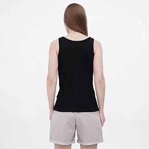 CLV 300/04 (CLV 300/04 Майка жін. шир. брет. L/чорний)