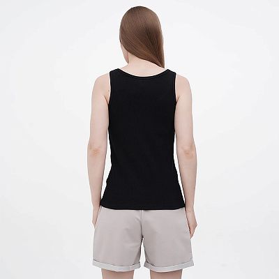 CLV 300/04 (CLV 300/04 Майка жін. шир. брет. L/чорний)