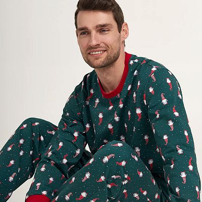 MPF 0582/08/02 (MPF 0582/08/02 Комплект дом. муж. (футб. дл. рук.+брюки) M/зел.)