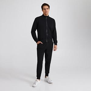 MPT 1382/03/01 (MPT 1382/03/01 Комплект дом. муж. (футб. дл. рук.+брюки) S/чёрн.)