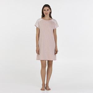 LDK 120/23/01 (LDK 120/23/01 Сорочка дом. корот. рук. XXL/рожевий)