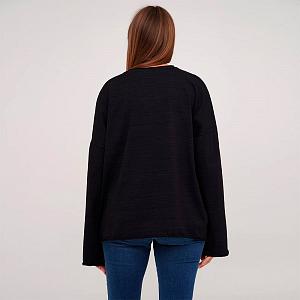 CLO 001/004 (CLO 001/004 Лонгслив OVERSIZE черный)