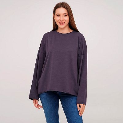 CLO 001/003 (CLO 001/003 Лонгслив OVERSIZE графит)