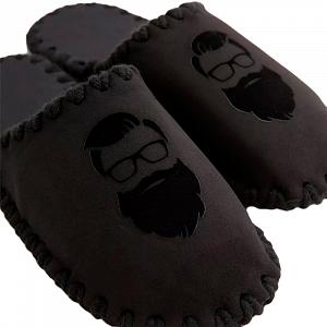 Бородач закрытые 2 (Бородач закрытые 2 Тапки дом. муж. 40/41/чёрн.)
