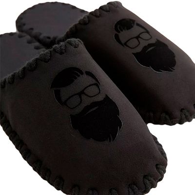 Бородач закрытые 2 (Бородач закрытые 2 Тапки дом. муж. 40/41/чёрн.)